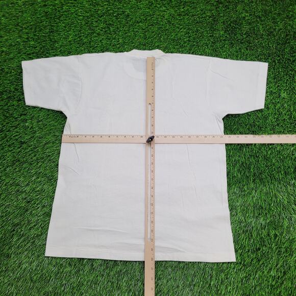 Vintage Brain Waves Sportswear Shirt Medium 20x26 White - Picture 7 of 13